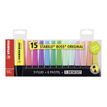 4006381517478-STABILO BOSS ORIGINAL - Pack de 15 surligneurs - couleurs assorties-Avant-7