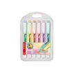 4006381527453-STABILO Swing cool Pastel - Pack de 6 surligneurs - couleurs assorties-Avant-0