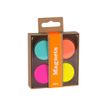 0000005763948-Apli Fluor Collection - 4 aimants - couleurs assorties-Angle gauche-0