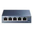 6935364083519-TP-Link TL-SG105  - Switch de bureau 5 ports Gigabit - Boîtier métal-Avant-1