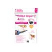 3532435402878-Graine Creative Plastique Dingue - 4 feuilles plastique - blanc-Avant-0