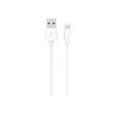 3571211395270-Bigben Wow - câble de charge et de synchronisation USB/Connectique Lightning - 2 m - blanc-Avant-0
