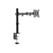 3303170105252-T'nB - Bras porte-écran simple réglable - noir-Angle gauche-2