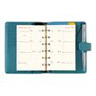 3664447061313-Oberthur Salisbury 13 - Organiseur  - semainier - 80 x 130 mm - turquoise-Avant-1