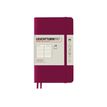 Leuchtturm1917 - Carnet de notes souple A6 - ligné - bordeaux