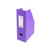 3130632901806-Exacompta - 10 Porte-revues polypro - dos 100 mm - couleurs assorties - livrés à plat-Angle droit-1
