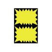 3270240673174-Apli Agipa - 100 cartons flash fluo - jaune - 6 x 9 cm-Avant-0