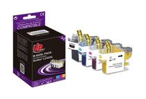 Cartouche compatible Brother LC422XL - pack de 4 - noir, cyan, magenta, jaune - Uprint