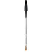 BIC Cristal - Stylo à bille - noir - 1 mm - pointe moyenne