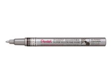 Pentel Paint Super - Marqueur permanent - pointe fine - argent