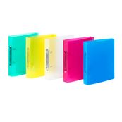 Viquel Propyglass - Classeur à anneaux - Dos 35 mm - 17 x 22 cm - pour 225 feuilles - disponible dans différentes couleurs