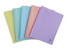 Exacompta Chromaline - Porte vues - 80 vues - A4 - disponible dans différentes couleurs pastels