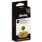 Wonday - élastiques en caoutchouc - 90 mm x 5 mm - 100 g - ambre