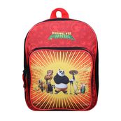 Sac à dos maternelle Kung Fu Panda - 1 compartiment - rouge - Bagtrotter
