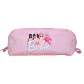 Trousse triangulaire Barbie réversible - 1 compartiment - rose - Bagtrotter