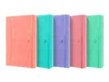 Oxford Signature - Cahier A5 - 160 pages - ligné - disponible dans différentes couleurs pastels