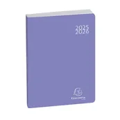 Agenda Soft Harmony - 1 jour par page - 12 x 17 cm - violet - Exacompta