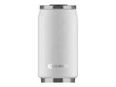 Les Artistes Paris - Canette isotherme - blanc - 280 ml - acier inoxydable