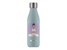 Les Artistes Paris - Gourde Bouteille isotherme 500 ml - Wellness - acier inoxydable