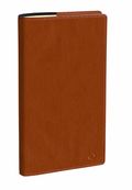 Agenda Marlow Italnote avec répertoire - 1 semaine sur 2 pages - 8,8 x 17 cm - camel - Quo Vadis