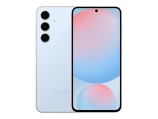 Samsung Galaxy S24 FE - 5G smartphone - double SIM - RAM 8 Go / Mémoire interne 256 Go - écran OEL - 6.7" - 2340 x 1080 pixels (120 Hz) - 3 x caméras arrière 50 MP, 12 MP, 8 MP - front camera 10 MP - bleu