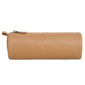 Trousse ronde Maya - 22 x 7 x 7 cm - 1 compartiment - disponible dans différentes couleurs - Biopic
