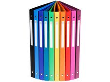 Exacompta Opak - Classeur souple à anneaux - Dos 20 mm - A4 - pour 100 feuilles - disponible dans différentes couleurs