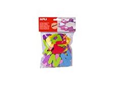 Apli - Lettres à décorer - coloris assortis