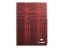 Clairefontaine - Cahier broché A4 (21x29,7 cm) - 288 pages - grands carreaux (Seyes) - disponible dans différentes couleurs