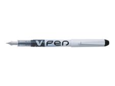Pilot V Pen - Stylo plume - noir - 0,4 mm - pointe moyenne
