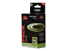 Cartouche compatible HP 56/57 - pack de 2 - noir, cyan, magenta, jaune - Uprint