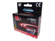 Cartouche compatible Lexmark 100XL - jaune - Uprint