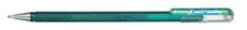 Pentel - Roller encre metallique pailletée - 1 mm - vert/bleu