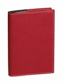 Agenda Club Affaires avec répertoire - 1 semaine sur 2 pages - 10 x 15 cm - rouge - Quo Vadis