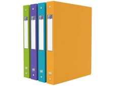 Memphis Style - Classeur souple à anneaux - Dos 40 mm - A4 - pour 225 feuilles - disponible dans différentes couleurs