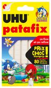 UHU Patafix Collector - 80 pastilles adhésives - blanc - non permanent