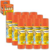 Cléopâtre - Lot de 12 Bâtons de colle - Blanche - 8 gr