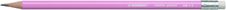STABILO - Crayon à papier - HB - rose pastel - embout gomme