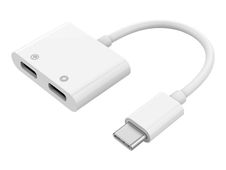 Bigben - Adaptateur USB-C audio vers USB-C + charge