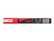 UNI CHALK - Marqueur craie - pointe moyenne conique - rouge