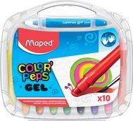 Maped Color'Peps - 10 Crayons de couleur aquarellables cire