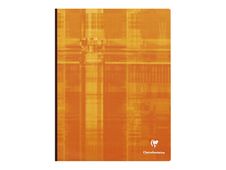 Clairefontaine - Cahier broché 24 x 32 cm - 192 pages - grands carreaux (Seyes) - disponible dans différentes couleurs