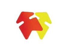 Apli Agipa - 50 flèches fluo non effaçables - jaune/orange - 12 x 16 cm
