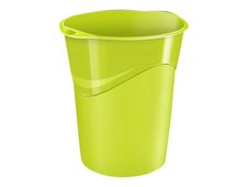 CEP Gloss - Corbeille à papier 14L - vert anis
