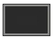 Bequet - 10 Étiquettes Ardoisine noires recto/verso - 10 x 15 cm - sans attache