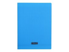 Calligraphe 8000 - Cahier polypro 24 x 32 cm - 96 pages - grands carreaux (Seyes) - bleu