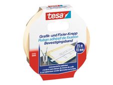 Tesa - Ruban Krepp "spécial bureau" - 19 mm x 25 m