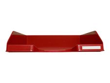Exacompta COMBO Glossy - Corbeille à courrier rouge carmin
