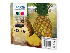 Epson 604XL Ananas - pack de 4 - noir, jaune, cyan, magenta - cartouche d'encre originale