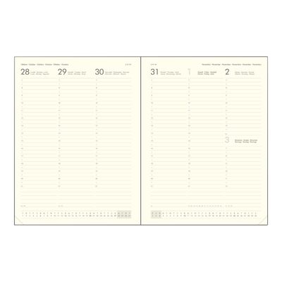 8052461968568-Legami - Agenda 1 semaine par page - 19,5 x 26,5 cm - orchidée-Avant-1